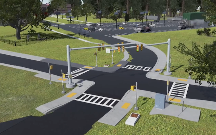 Usdot Fhwa Uses Vr To Test V2p Communications 