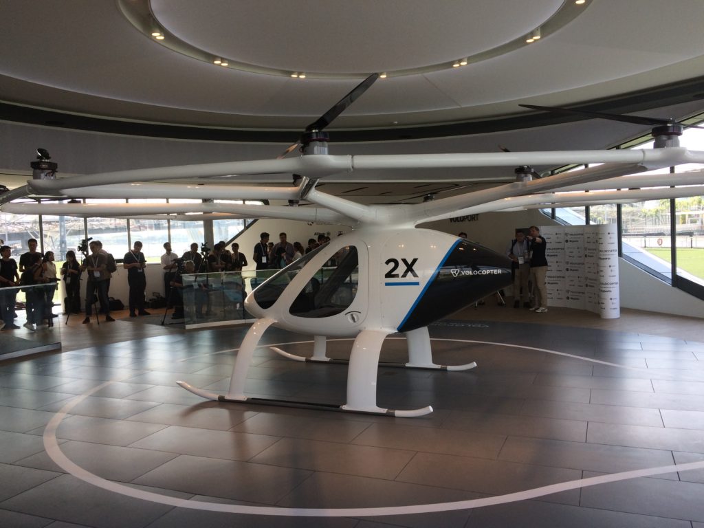 Volocopter unveils world’s first airtaxi VoloPort in Singapore