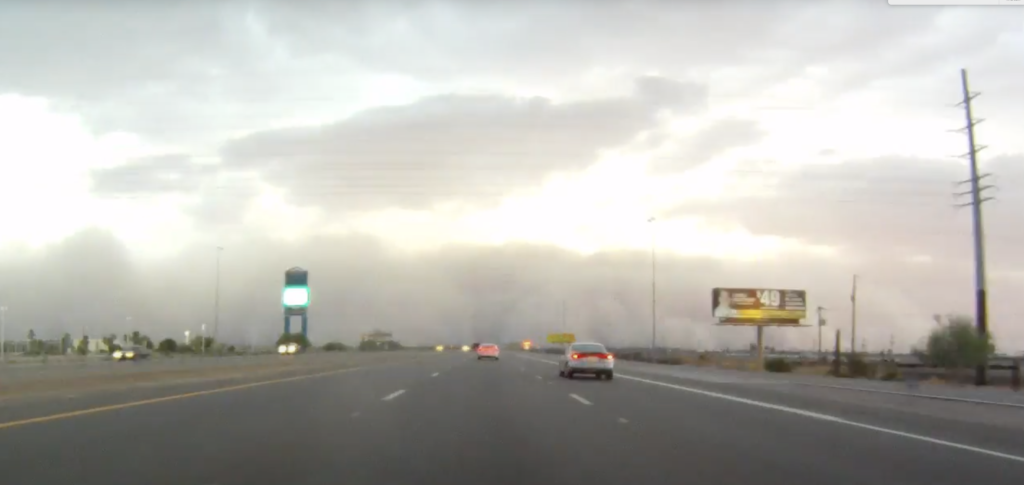 First Of Its Kind Dust Detection And Warning System Deployed By Arizona Dot On I 10 Traffic Technology Today